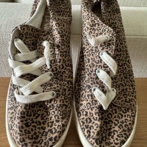 Target,Leopard Print Sneakers. Women Size 8